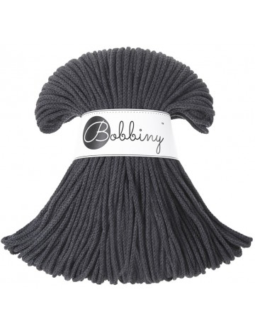 CHARCOAL - Junior Cotton cords 3mm