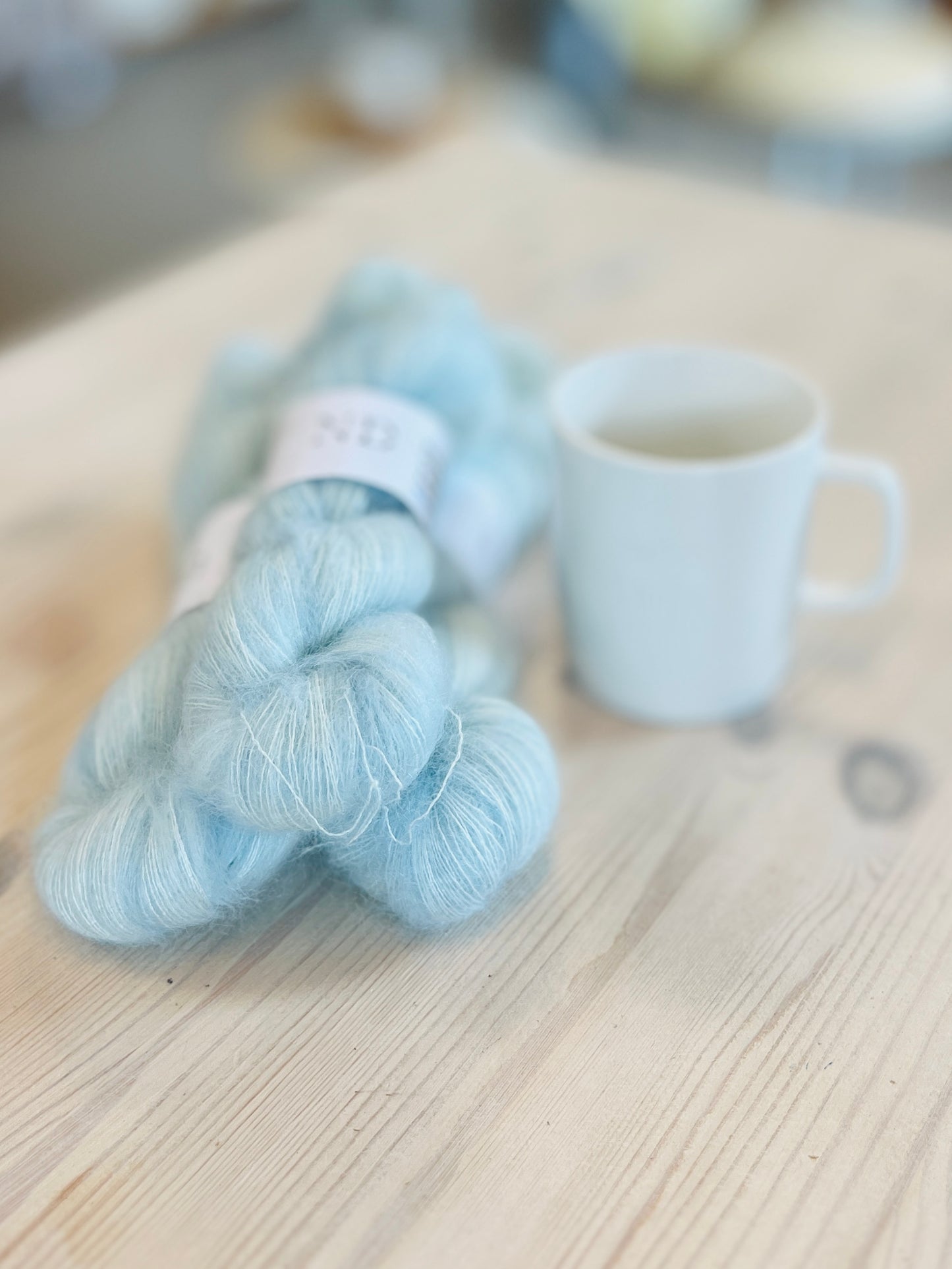 BABY BLUE - Kid Silk Mohair