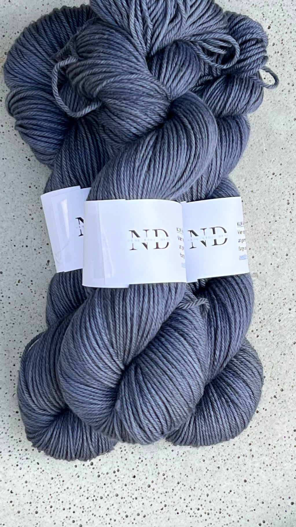 ARCTIC BLUE - Tykk Merino DK