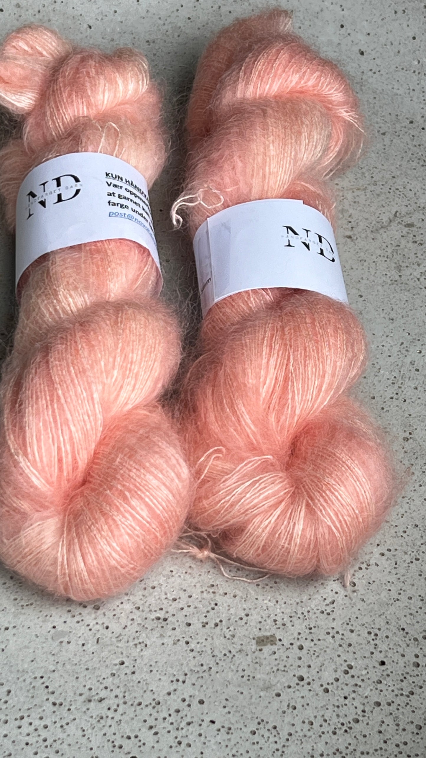 PEACH SILK - Kid silk mohair