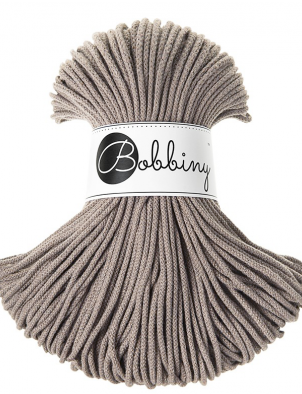 Coffee - Junior Cotton cords 3mm