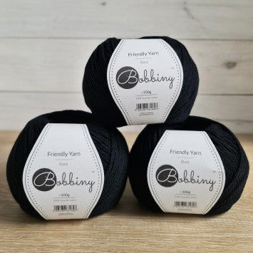 Black - Friendly Yarn