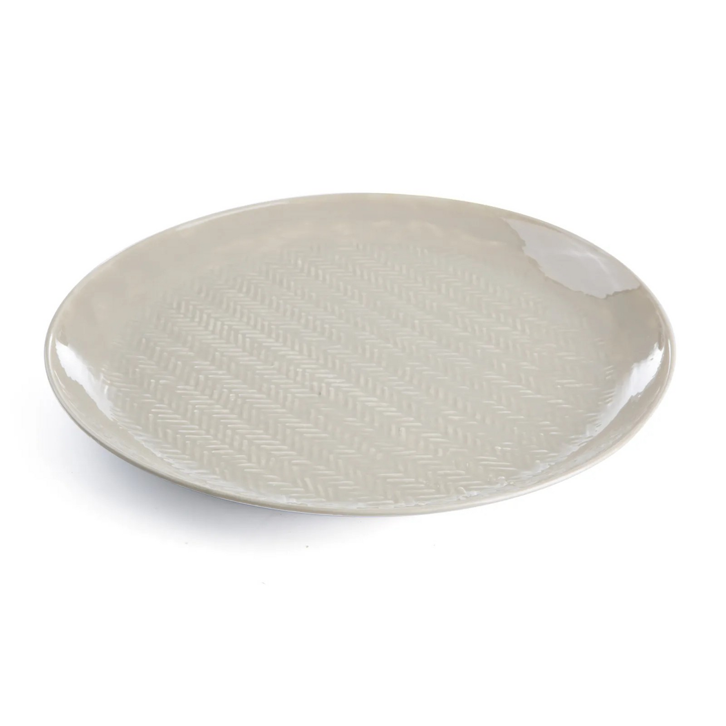 Serveringsfat Beige Ø:35