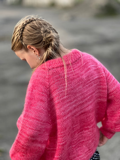 Rosa-Sløyfe - Merino DK