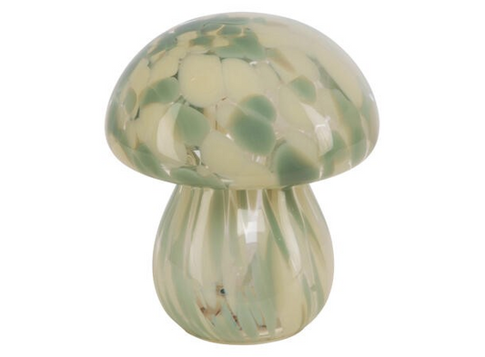 Sopplampe i glass , Grønn