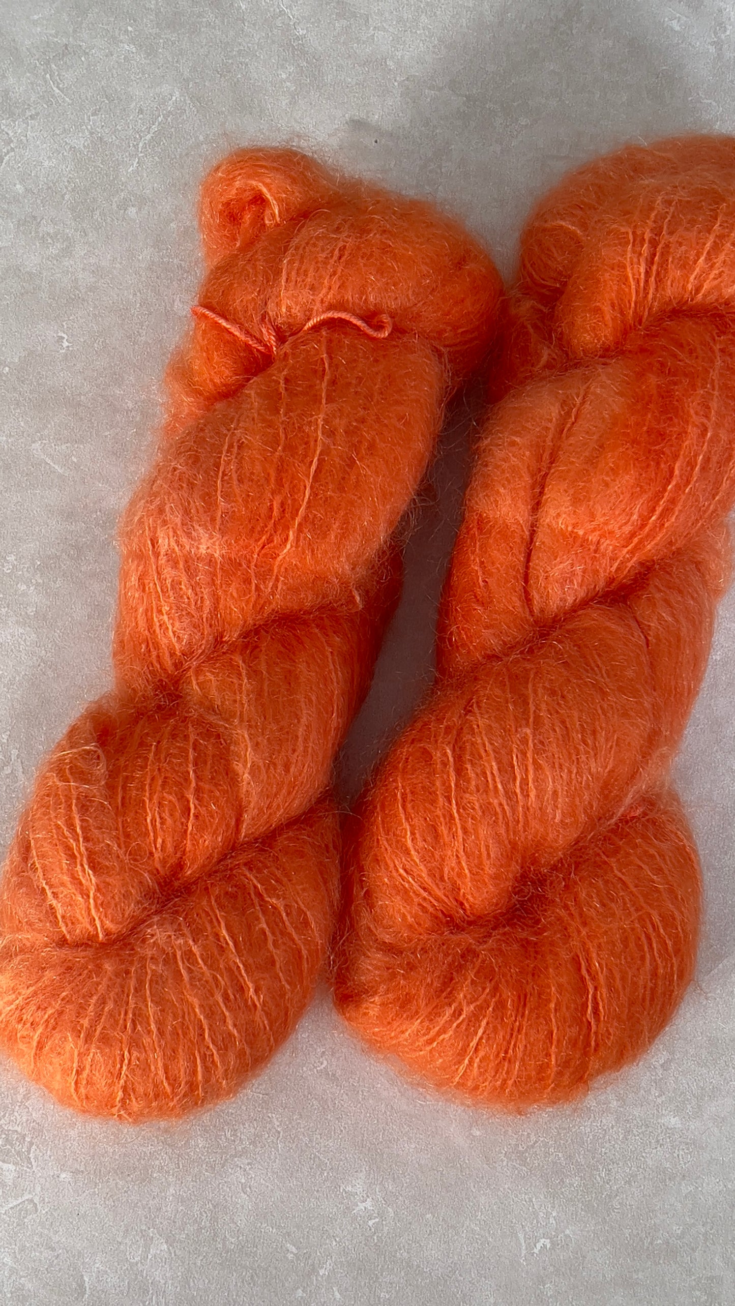 Appelsin - Kid Fluffy Mohair
