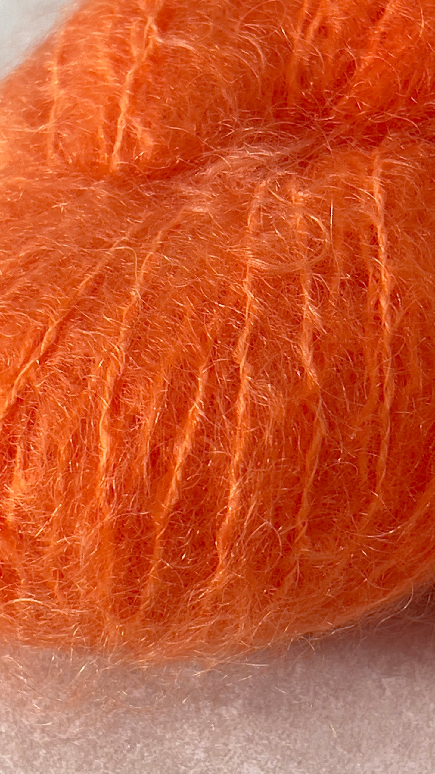 Appelsin - Kid Fluffy Mohair