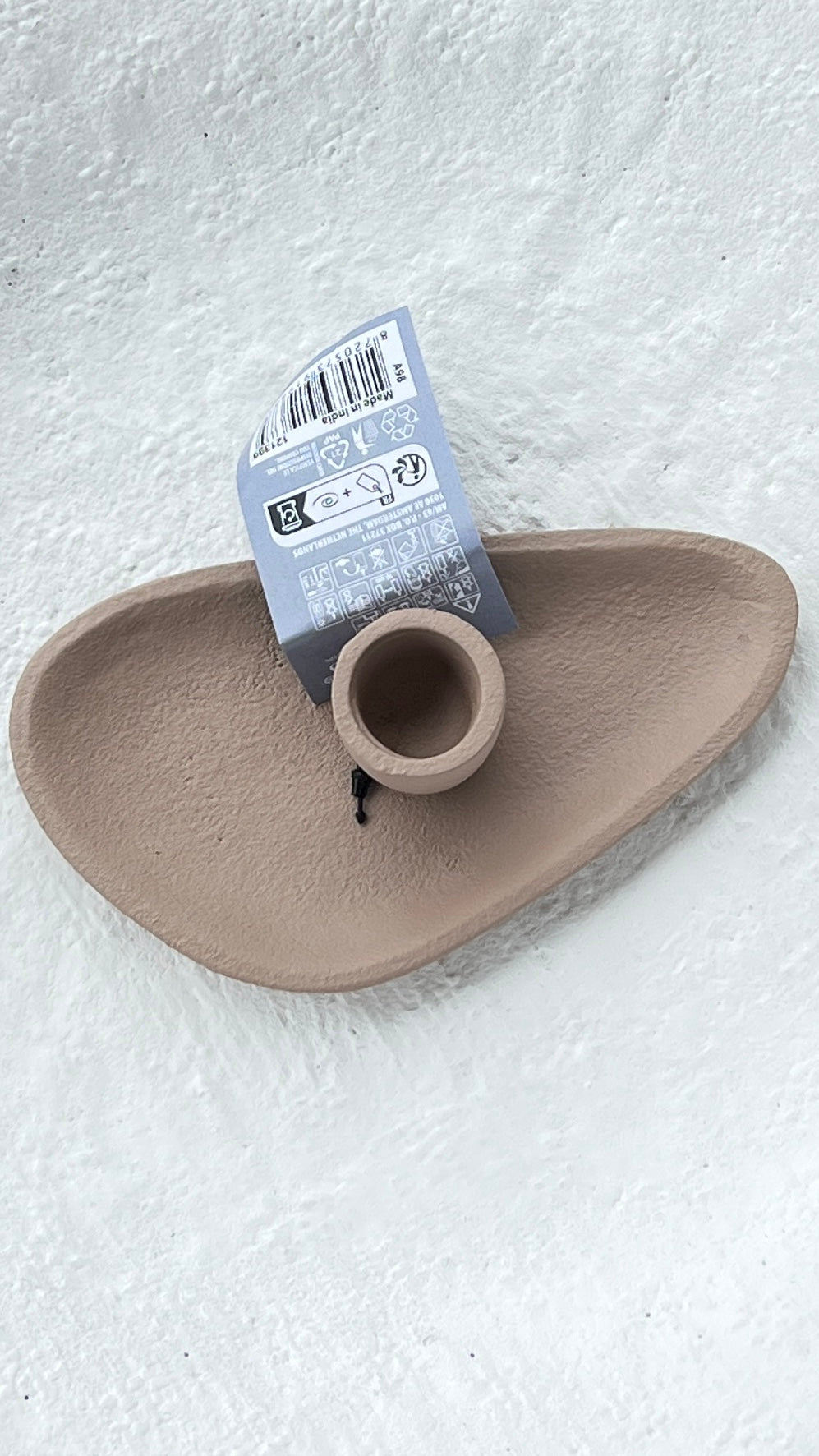 Lysestake  Brun/Beigemetall Organisk