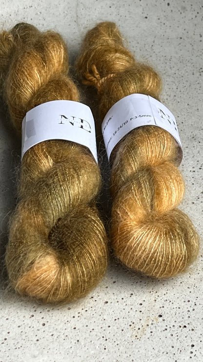 MØRK STRÅ i Kid Silk Mohair