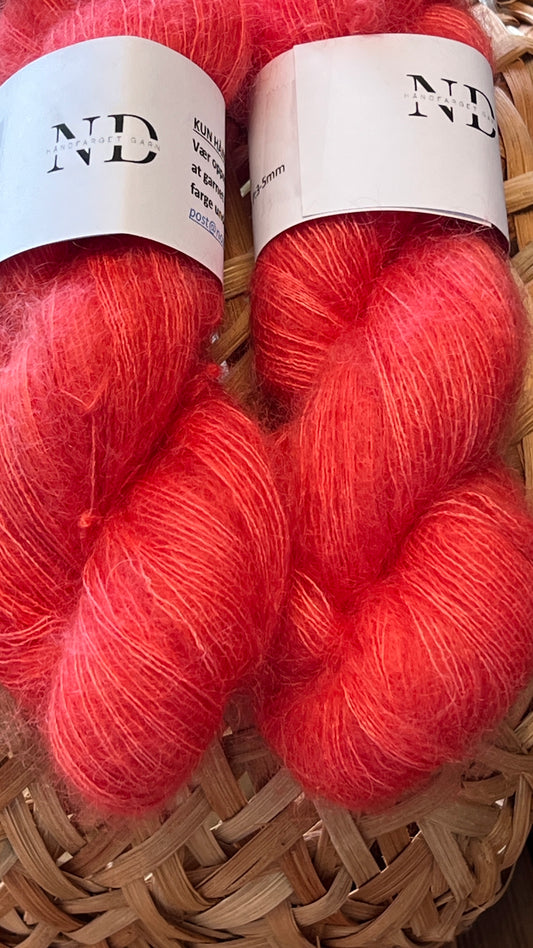 SOLBRENT FLAMINGO -  Kid Silk Mohair
