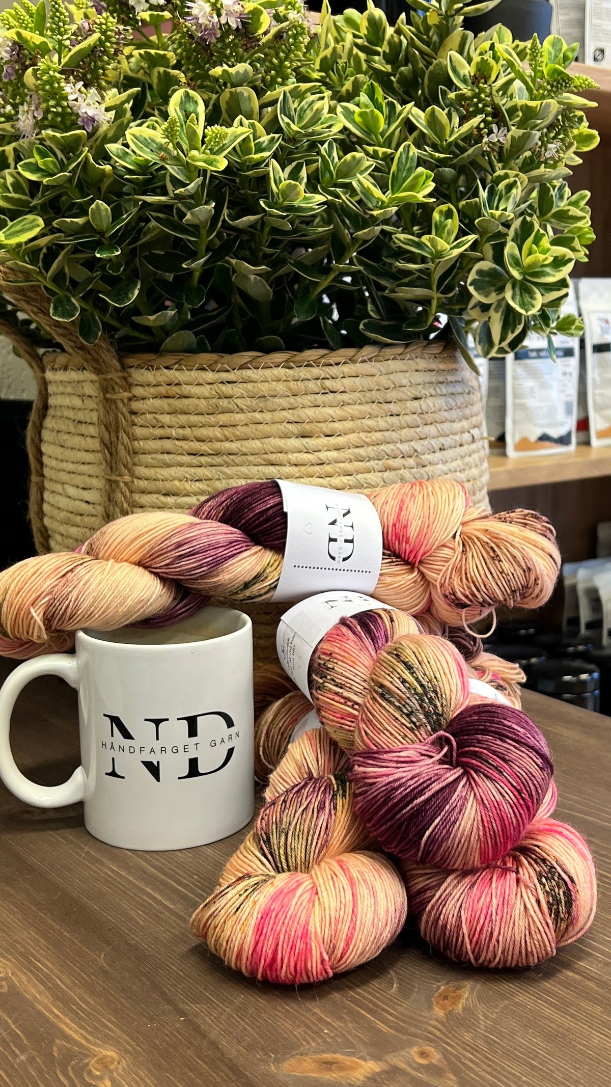 WILD ROSE- Tynn merino