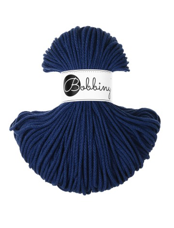 INK BLUE - Junior Cotton cords 3mm