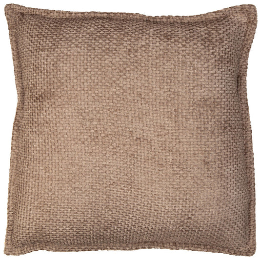 Pynteputetrekk vevd cord Beige 45cm*45cm