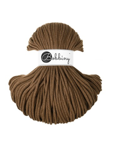 NUT BROWN - Premium Cotton cords 5mm