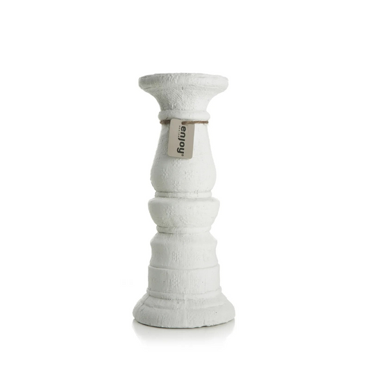 Lysestake hvit VIONA H:29 cm