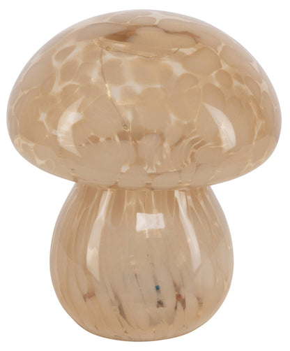 Sopplampe i glass, Beige