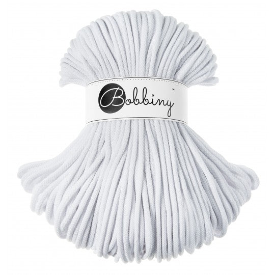 WHITE - Junior Cotton cords 3mm